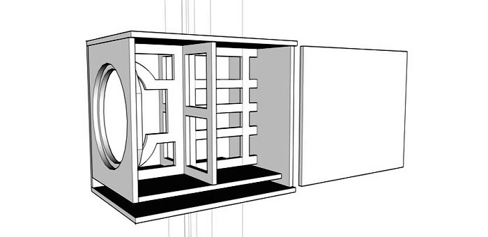 Diy home theater store subwoofer