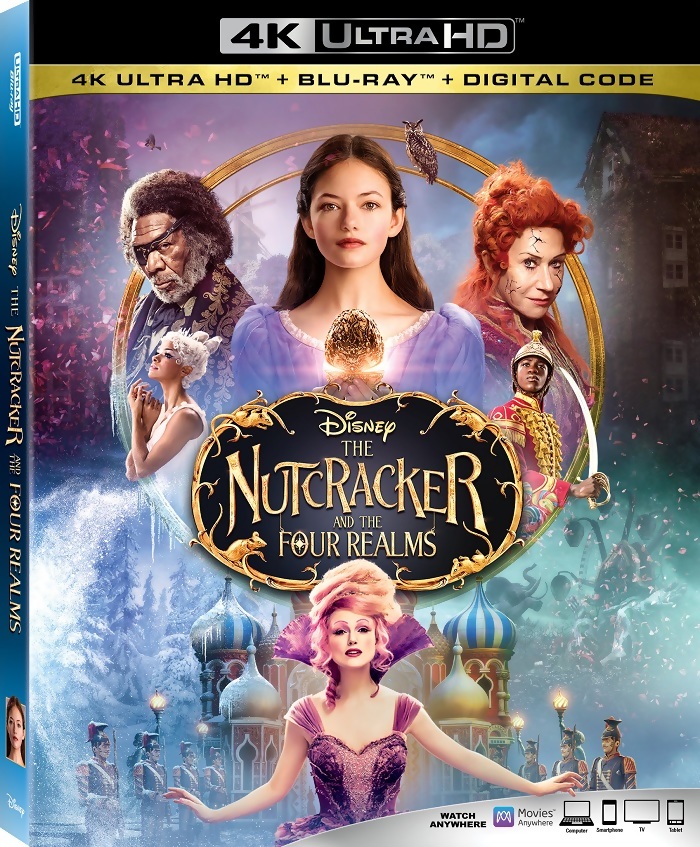 The Nutcracker and the Four Realms 4K Blu-ray