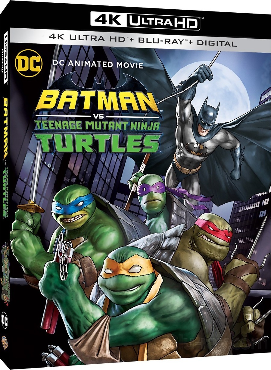 Batman Vs. Teenage Mutant Ninja Turtles 4K Bluray