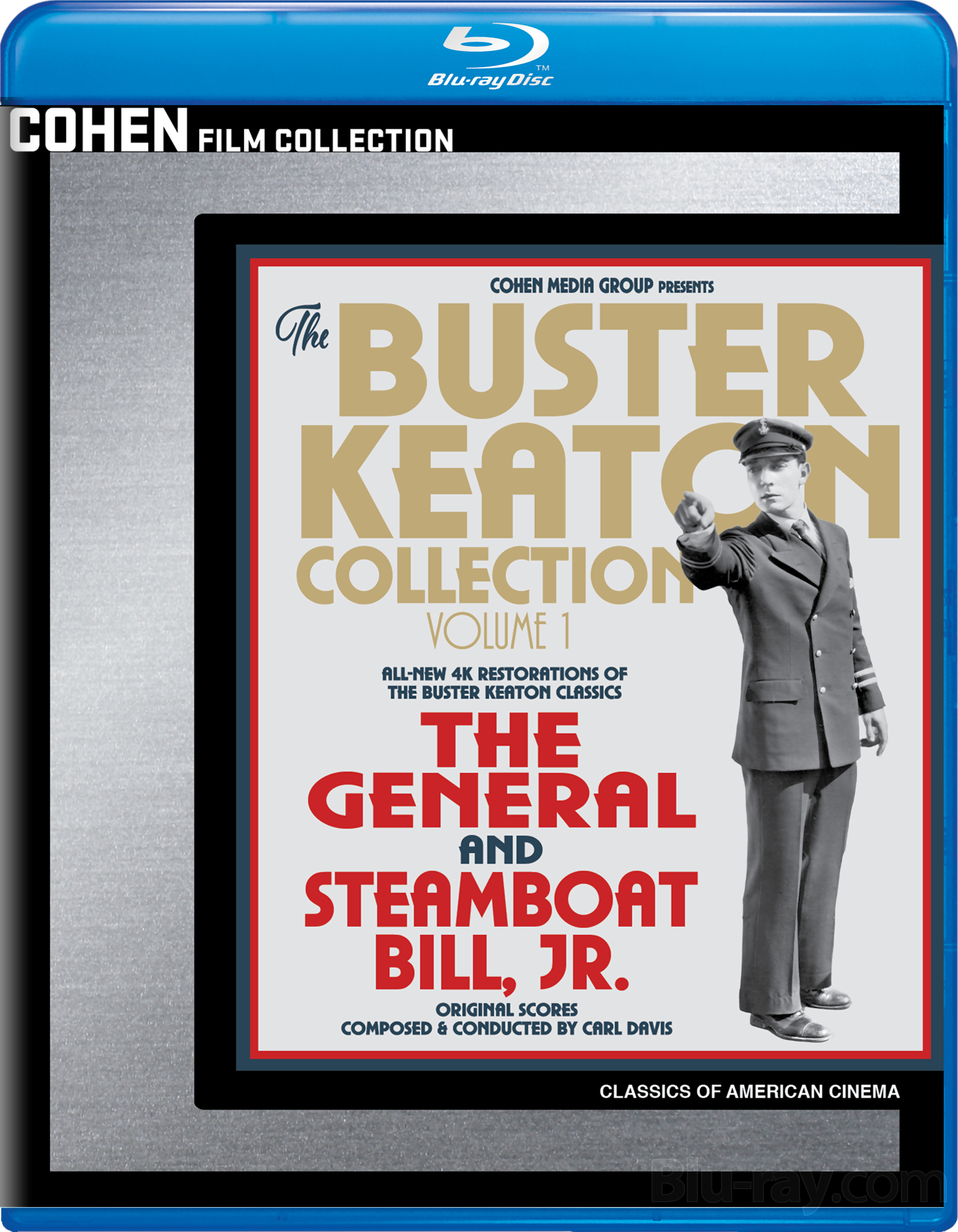 Buster Keaton Collection Volume 1 Blu Ray