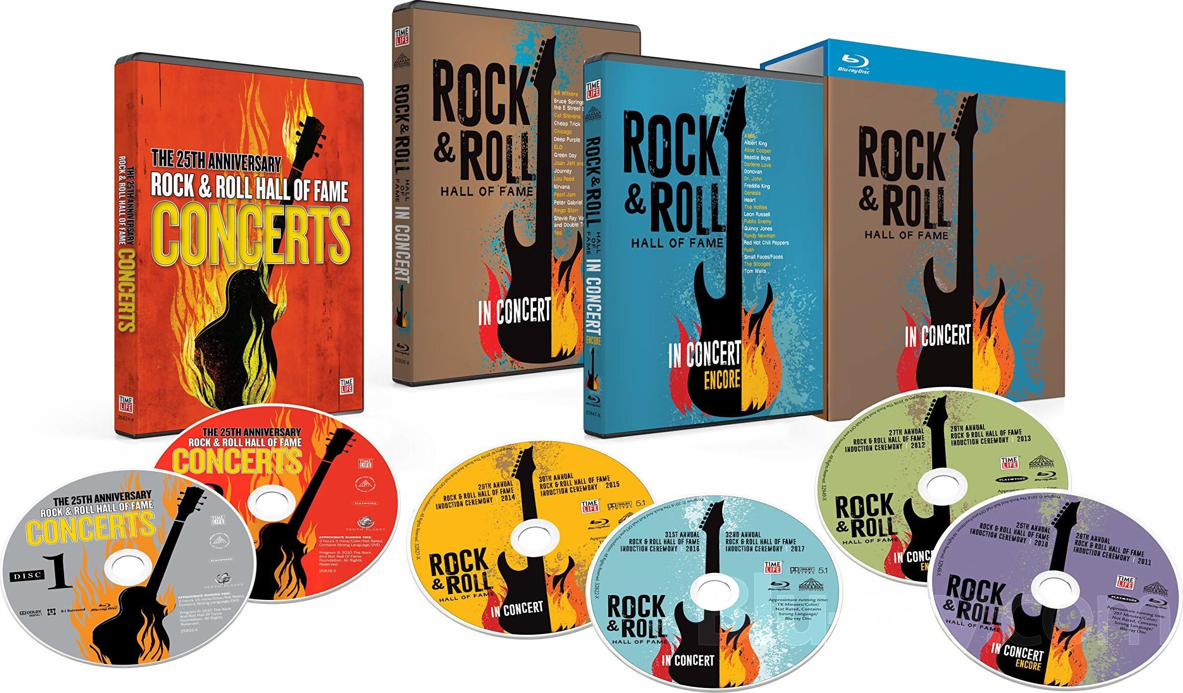 Rock and Roll Hall of Fame In Concert Bluray