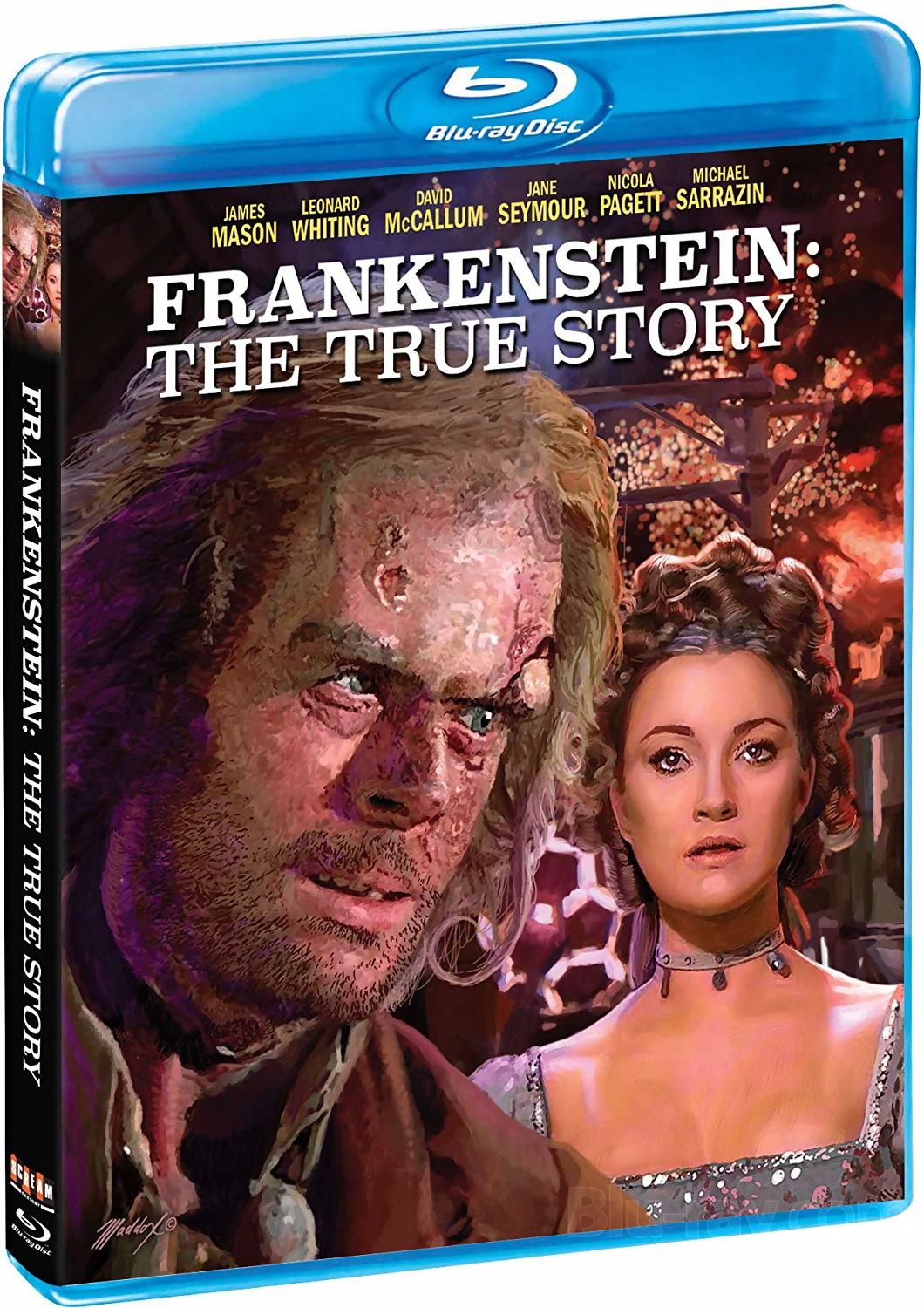 Scream Factory Frankenstein The True Story Blu Ray Detailed