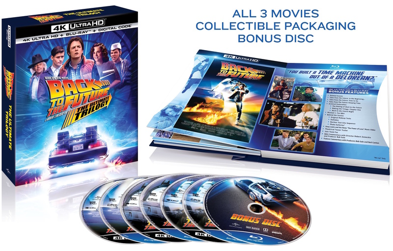 Back to the Future Trilogy 4K Blu-ray (Pre-order Up)