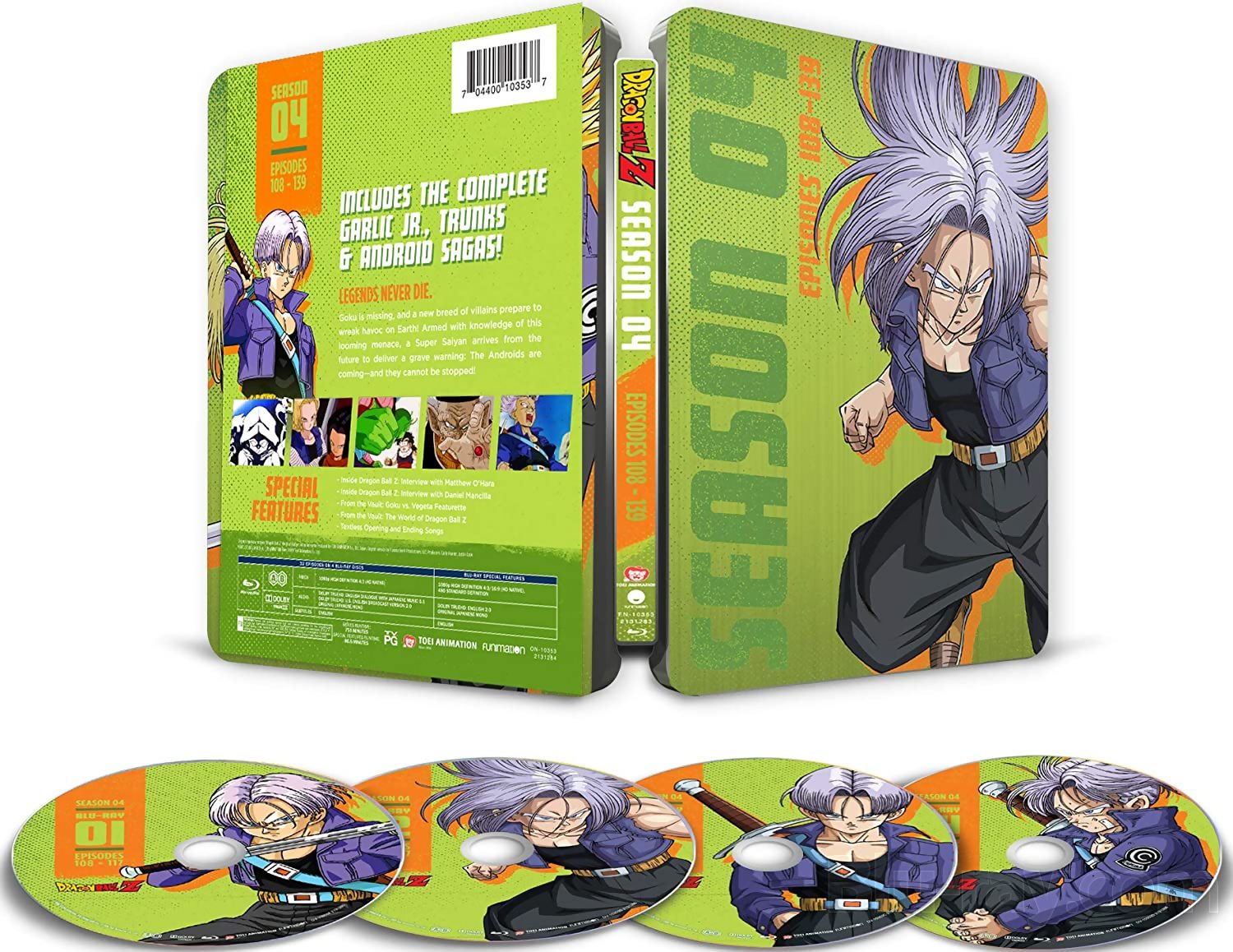 Funimation New Dragon Ball Z Steelbook Editions Coming Soon