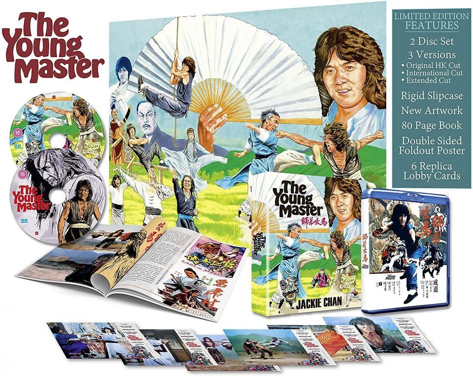 88 Films Jackie Chan's The Young Master Detailed for Bluray