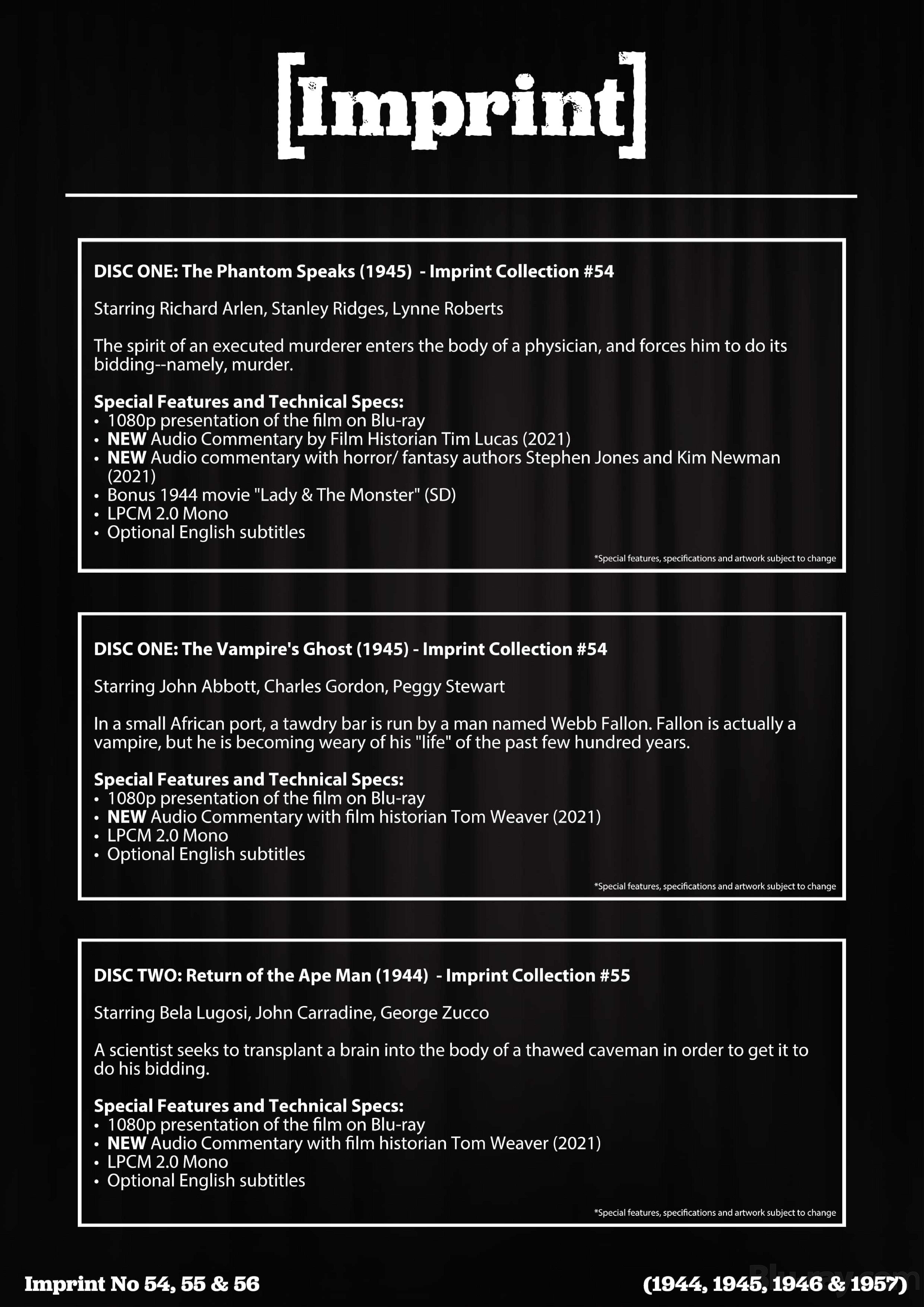 Via Vision Entertainment Announces July Imprint Releases