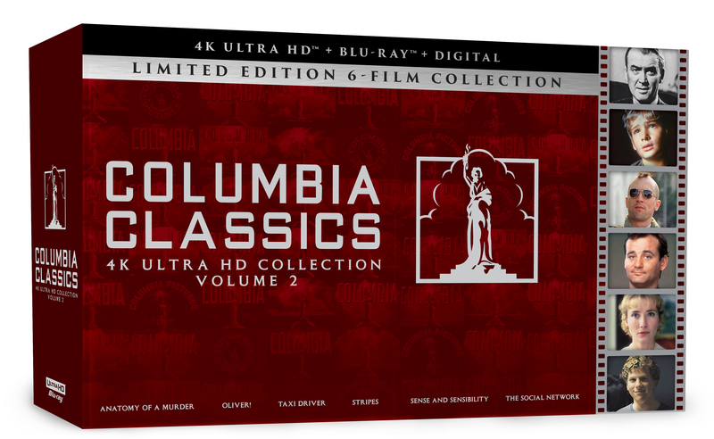 Columbia Classics Collection: Volume 2 4K Blu-ray (UPDATED)