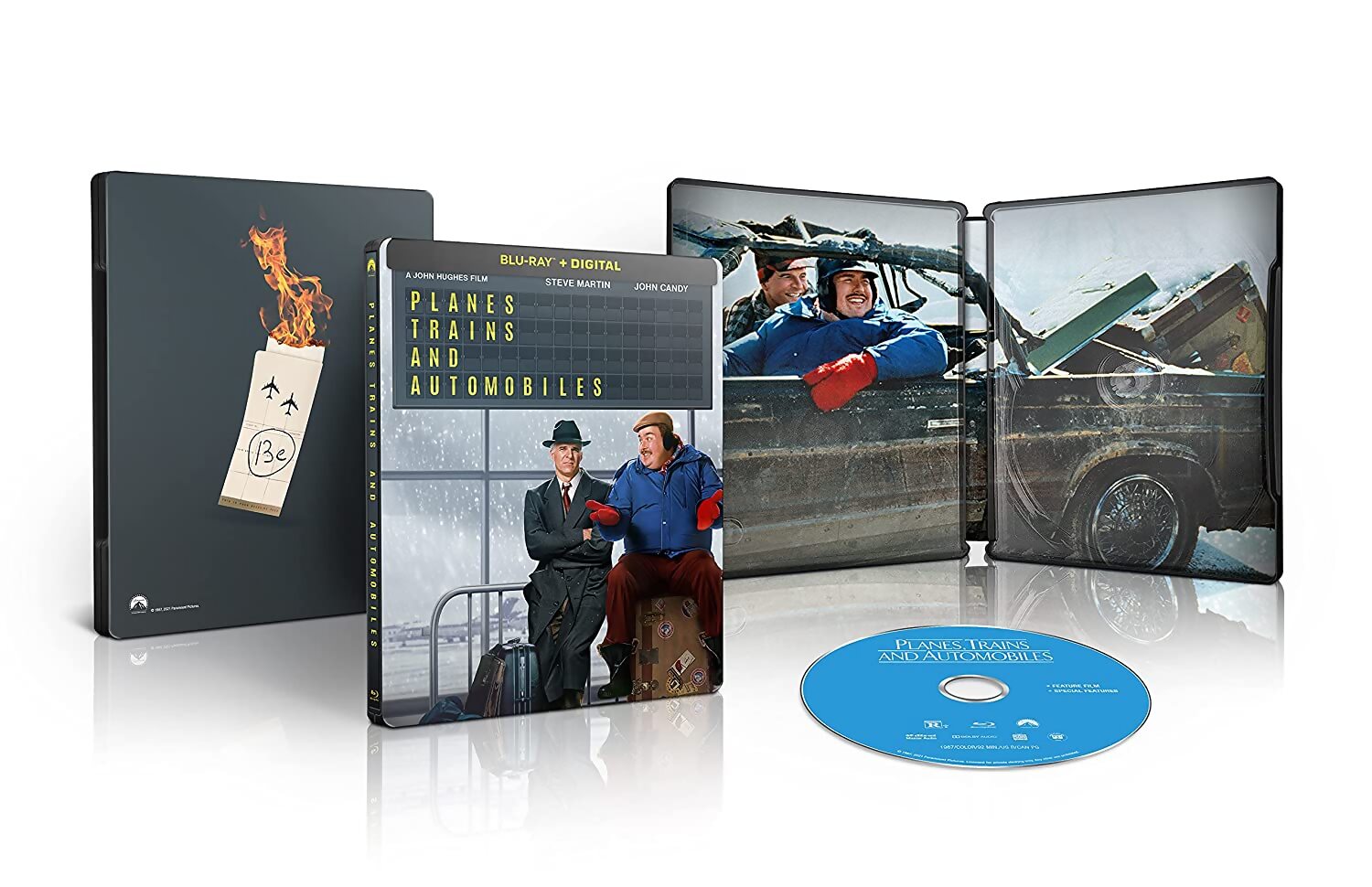 Planes, Trains & Automobiles SteelBook Edition Bluray