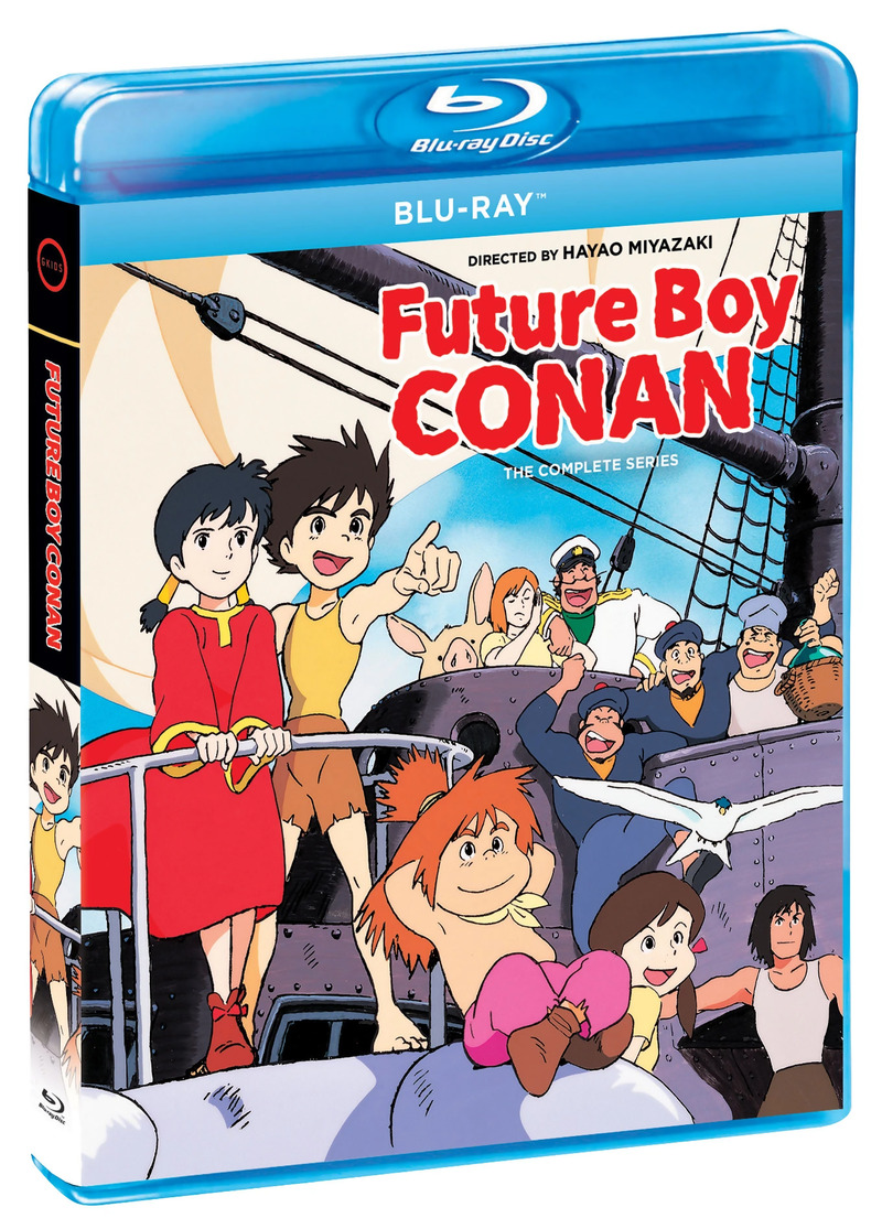 GKIDS: New 4K Restoration of Hayao Miyazaki's Future Boy Conan Coming Soon  to Blu-ray