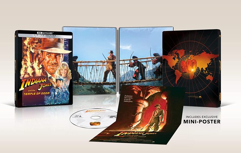 Indiana Jones and the Temple of Doom (DVD, 1984) for sale online