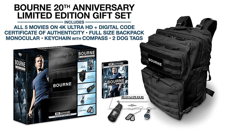 The Bourne Complete Collection 20th Anniversary Limited Edition 4K 