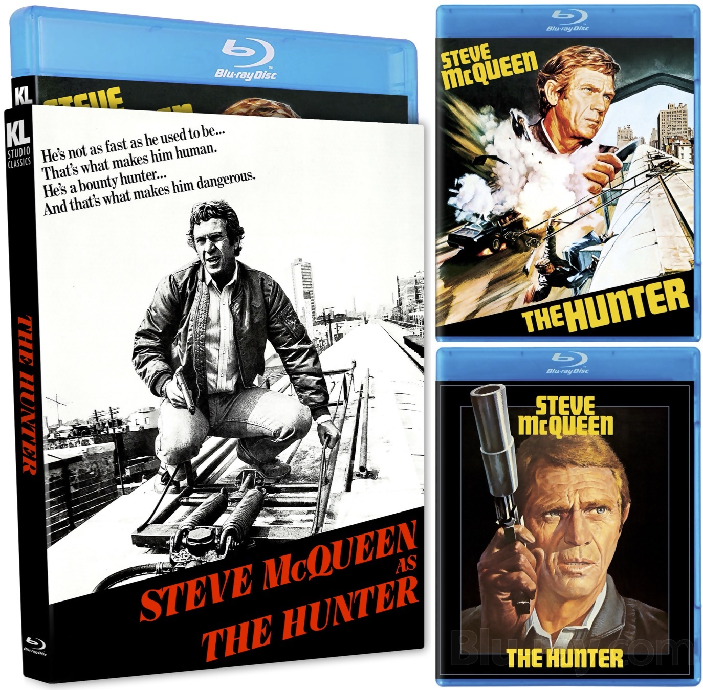 The hunter steve discount mcqueen blu ray