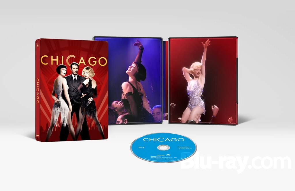 Paramount: Chicago Blu-ray SteelBook Detailed