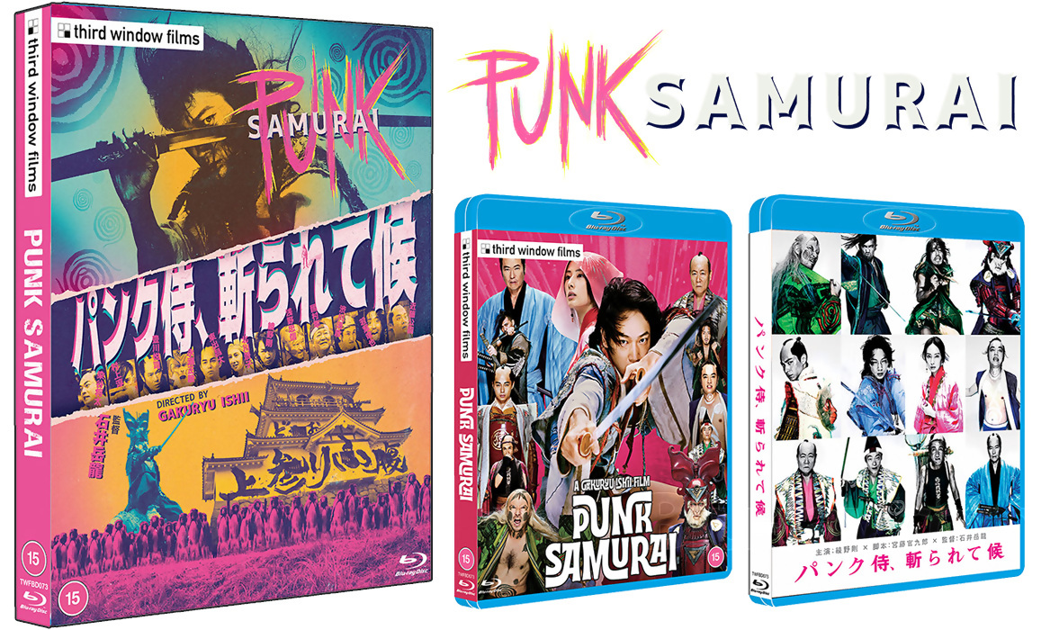 TWF: Electric Dragon 80.000 V and Punk Samurai Detailed for Blu-ray