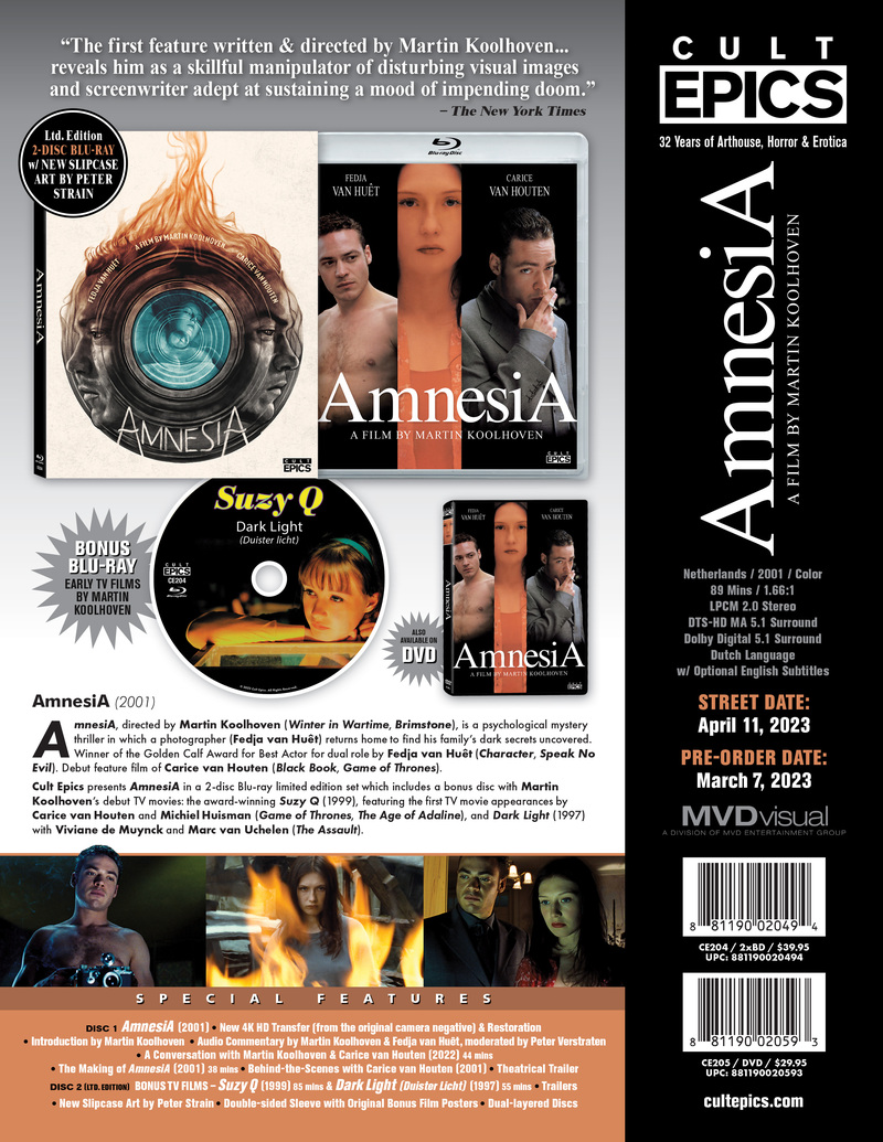 AmnesiA Blu-ray