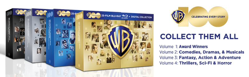 film action blu ray coffret Collection Warner Bros