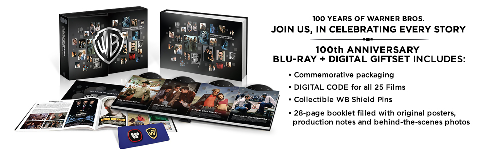 Warner Bros One Hundredth Anniversary Blu Ray Box Sets