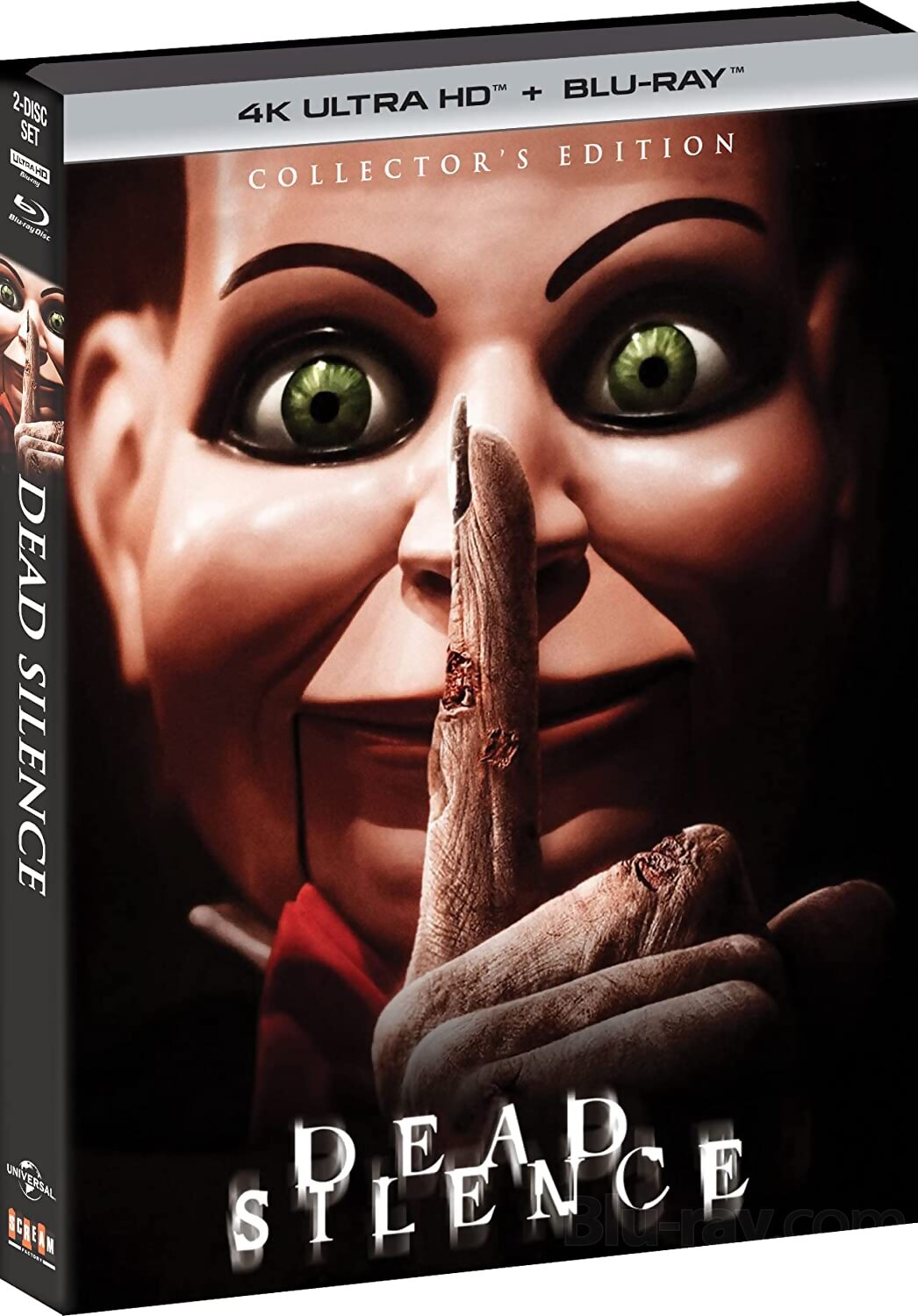 Scream Factory: Dead Silence 4K Blu-ray Collector's Edition Detailed