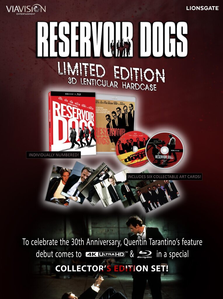 Reservoir Dogs Limited Edition 4K Blu-ray