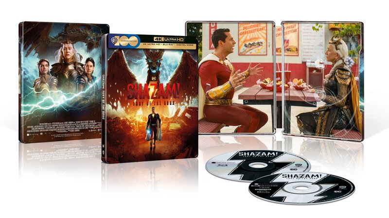  Shazam! Fury Of The Gods (Blu-ray + DVD + Digital