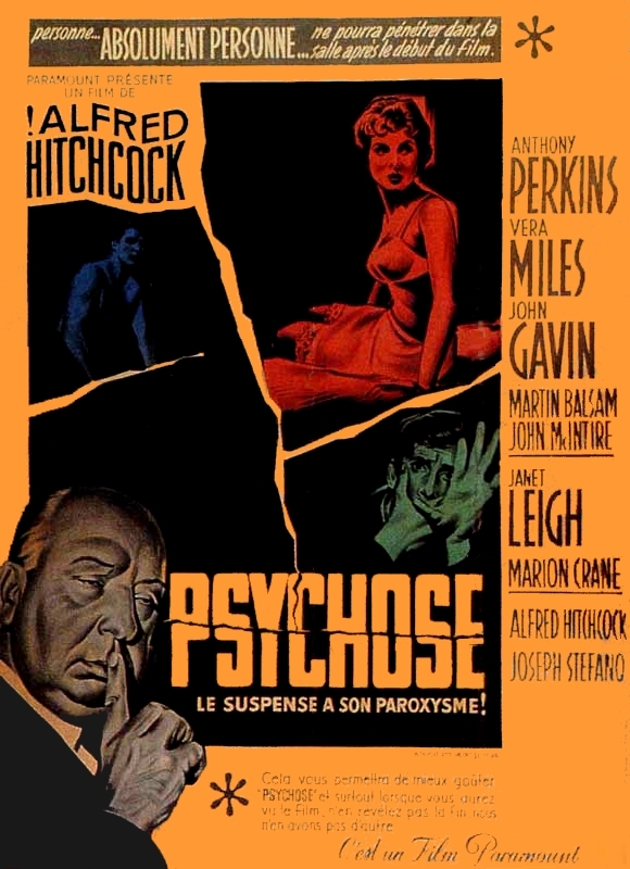  Psycho (1960) [DVD] : Anthony Perkins, Janet Leigh, Martin  Balsam, Vera Miles, John Gavin, Patricia Hitchcock, Alfred Hitchcock:  Movies & TV