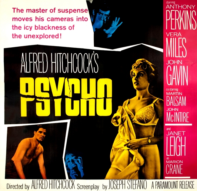  Psycho (1960) [DVD] : Anthony Perkins, Janet Leigh, Martin  Balsam, Vera Miles, John Gavin, Patricia Hitchcock, Alfred Hitchcock:  Movies & TV