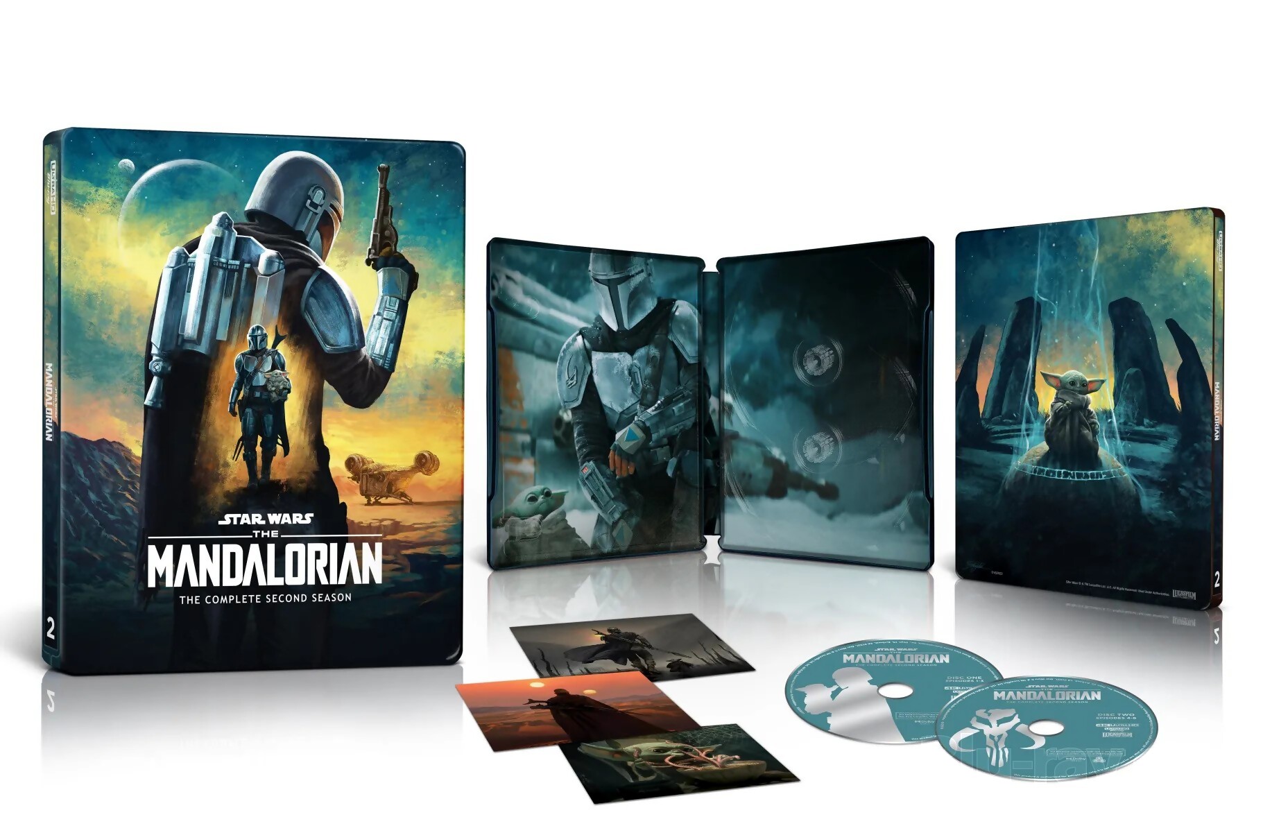 The Mandalorian The Complete First and Second Season 4K Bluray