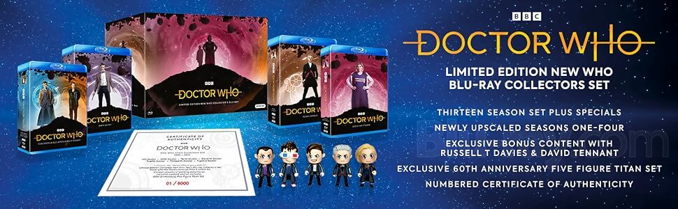Doctor Who: Limited Edition New Who Collector's Blu-Ray Set – BBC Shop US