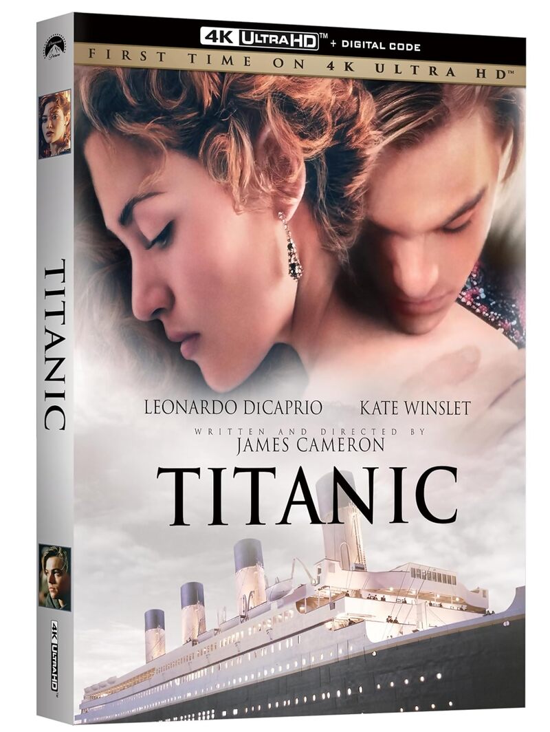 James Cameron's Titanic, UK 4K Ultra HD Blu-ray confirmed for December