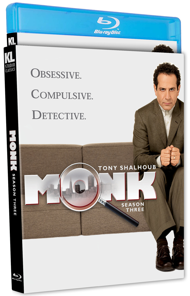 Monk: The Complete Third Season Blu-ray