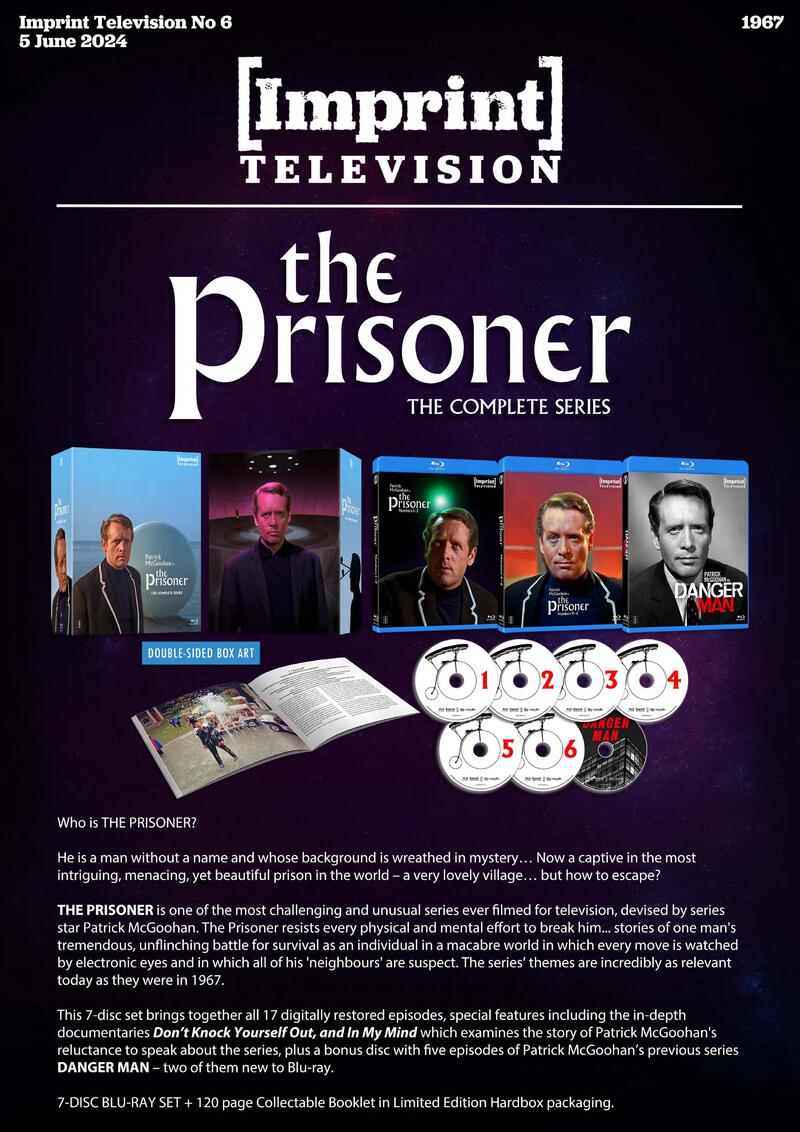 The Prisoner Complete Series Blu Ray TV Show A&E 5 Disc online 2009 Box Set