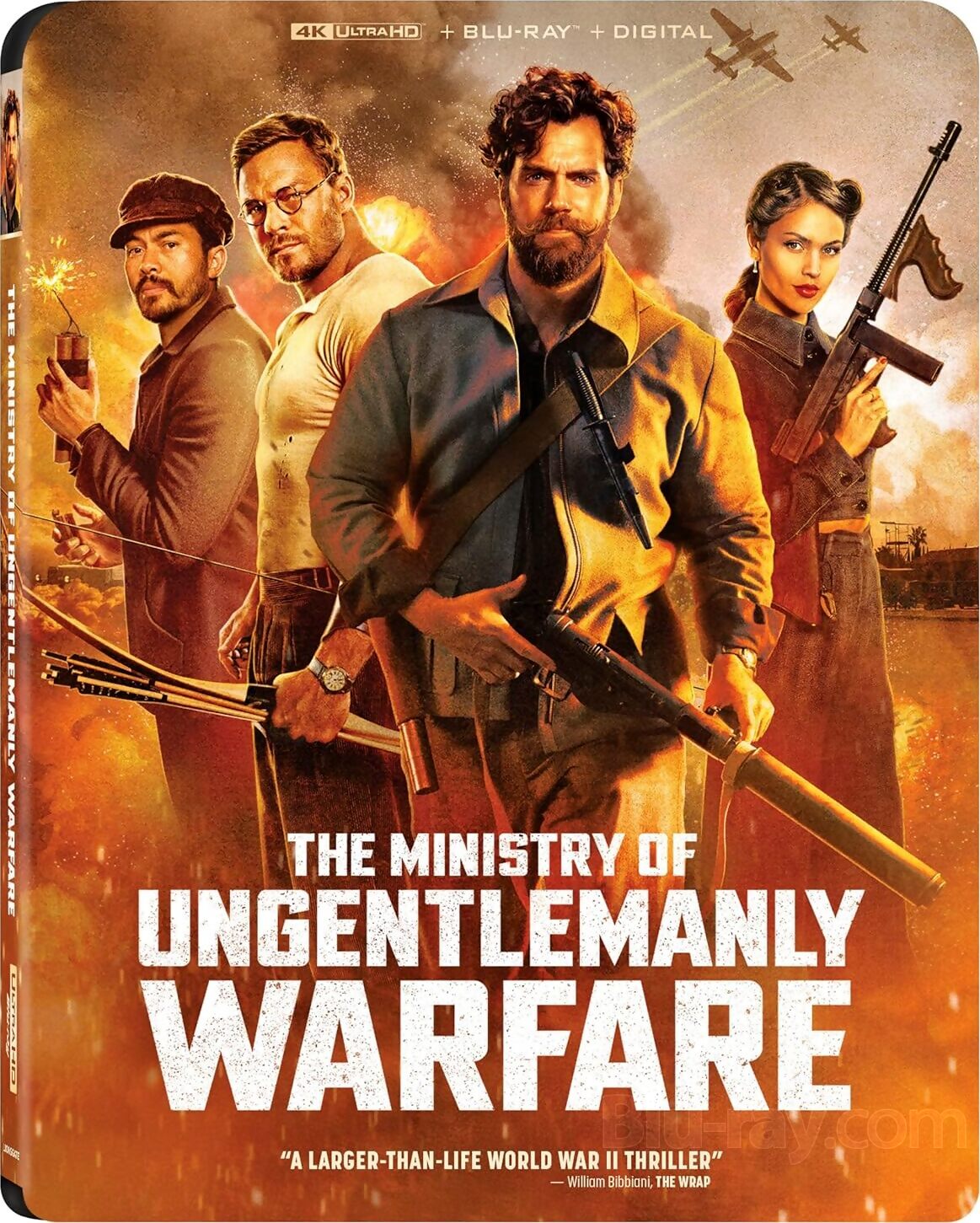 The Ministry of Ungentlemanly Warfare 4K Blu-ray