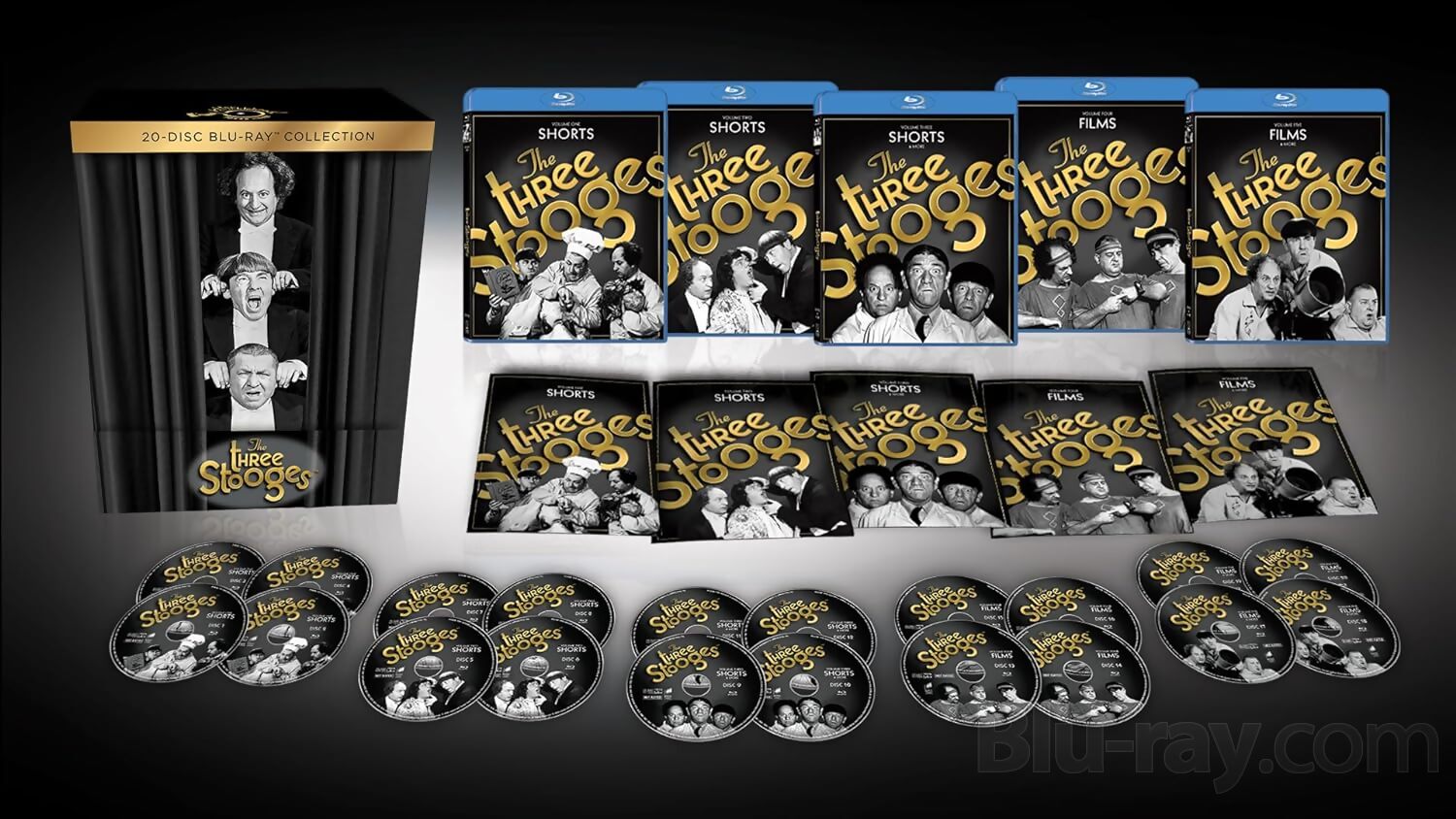 The Three Stooges Collection Blu-ray