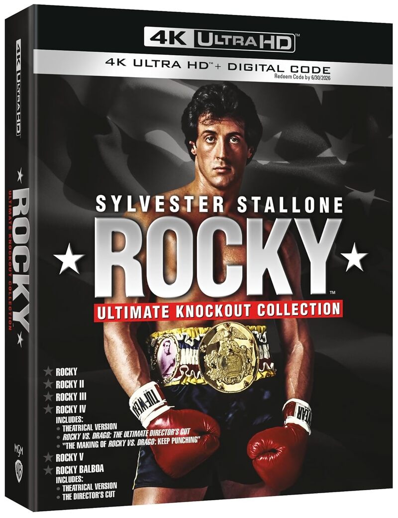 Rocky: Ultimate Knockout Collection 4K Blu-ray