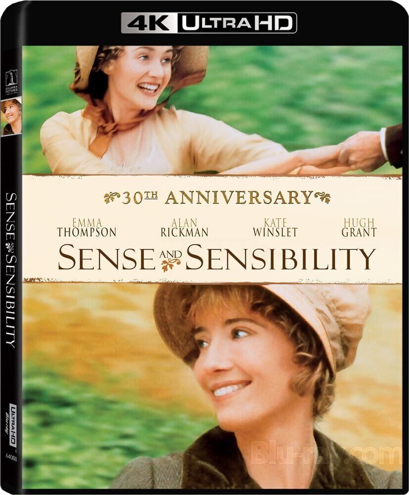 Sense and Sensibility 30th Anniversary 4K Blu-ray