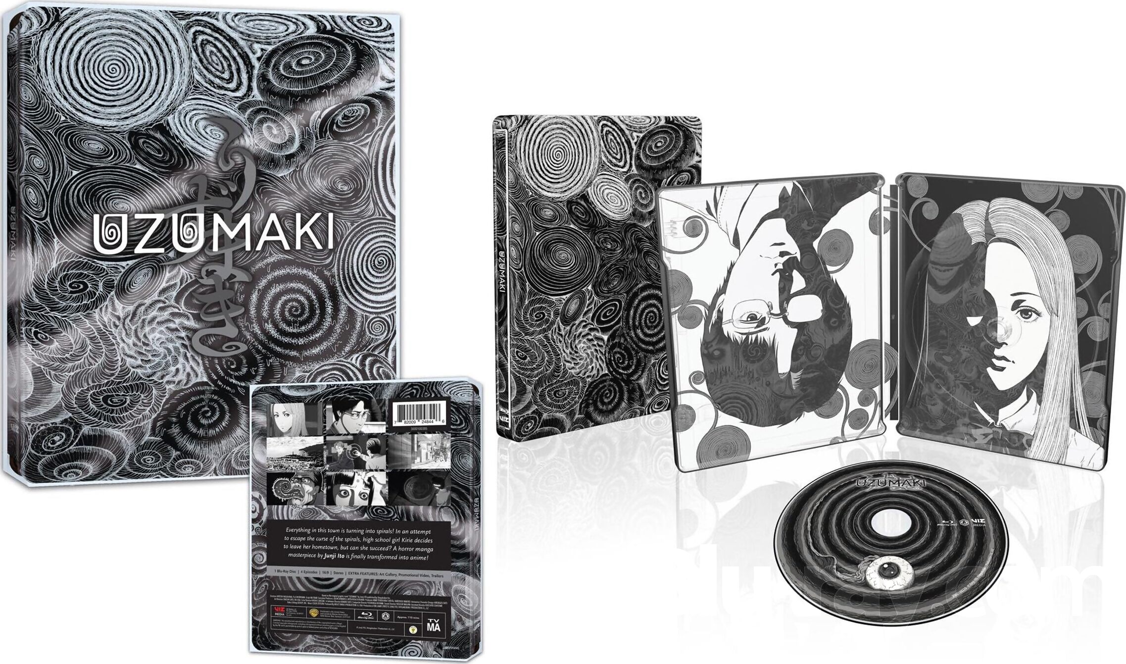 Uzumaki (2024) Blu-ray