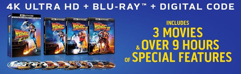 Back to the Future: The Ultimate Trilogy 40th Anniversary 4K
