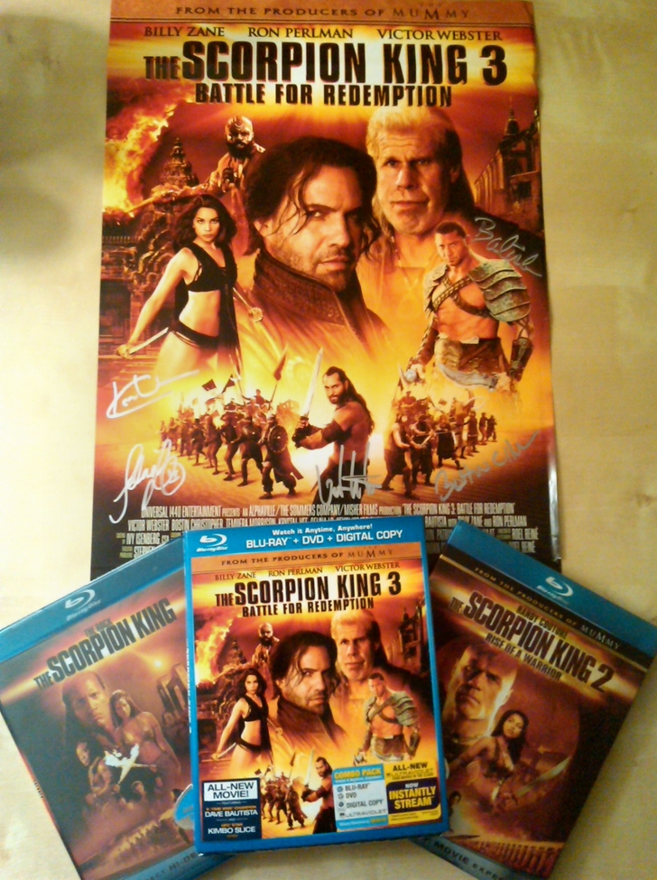 Exclusive Giveaway: Scorpion King 3 Prizes