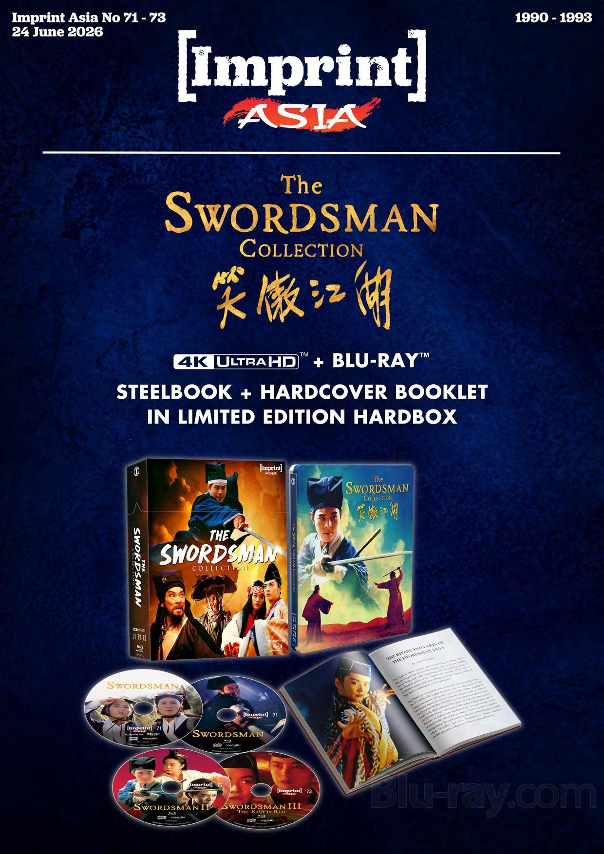Man DVD.Blu-ray まとめ The Swordsman Collection 4K Blu-ray