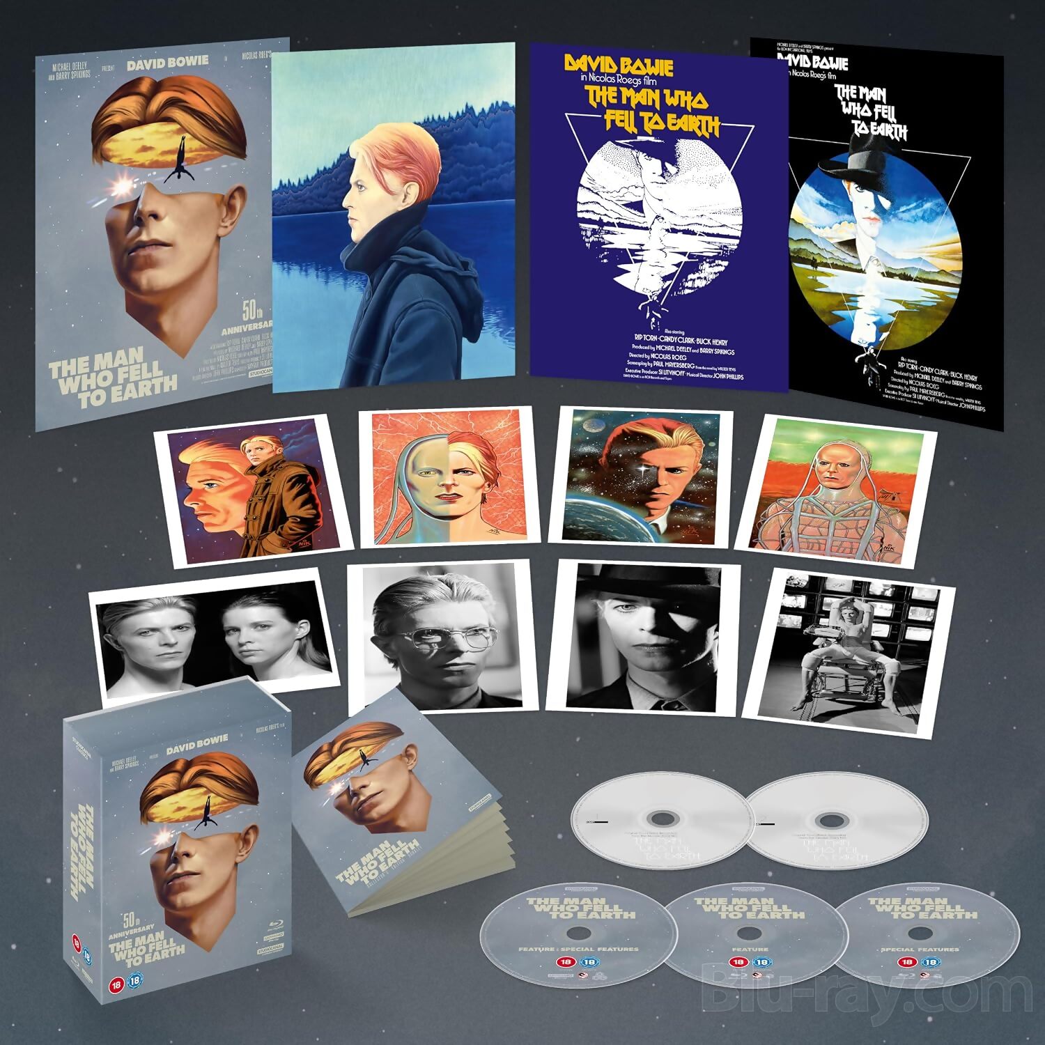 The Man Who Fell to Earth 50th Anniversary 4K Blu-ray
