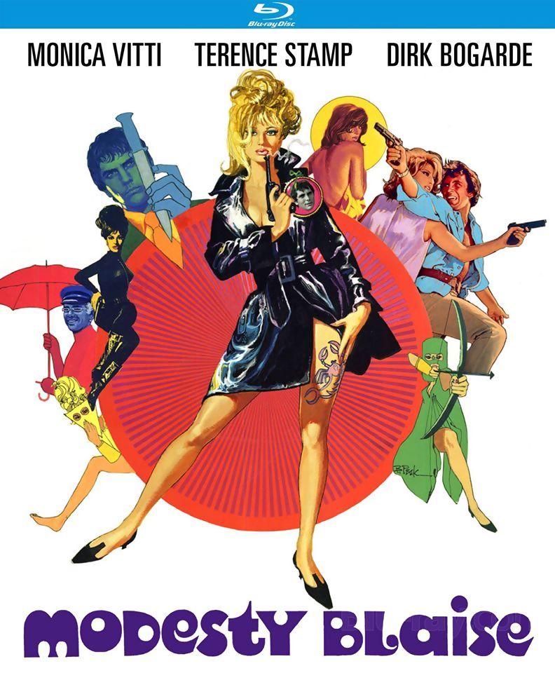 Modesty Blaise Blu-ray Detailed