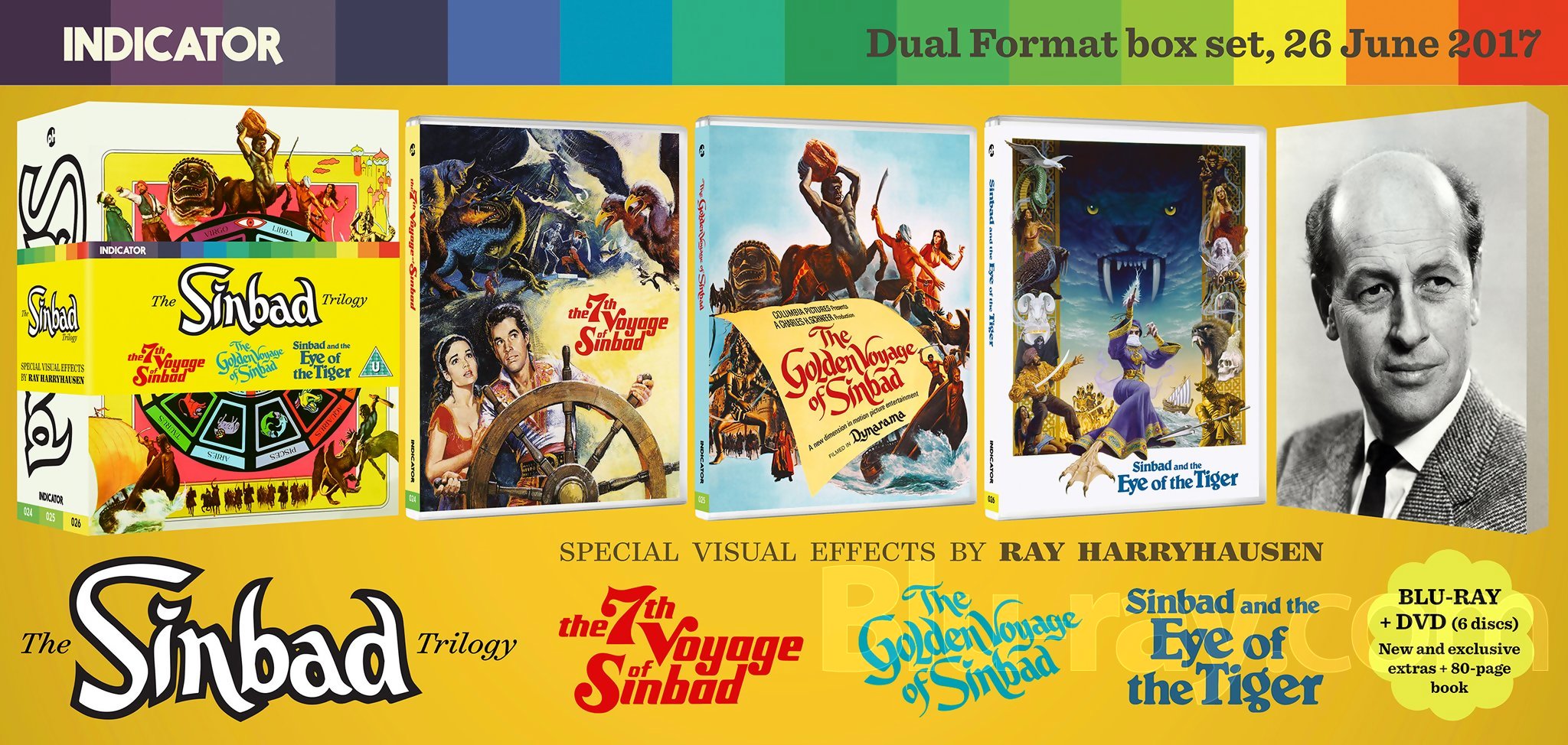 The Sinbad Bluray Trilogy